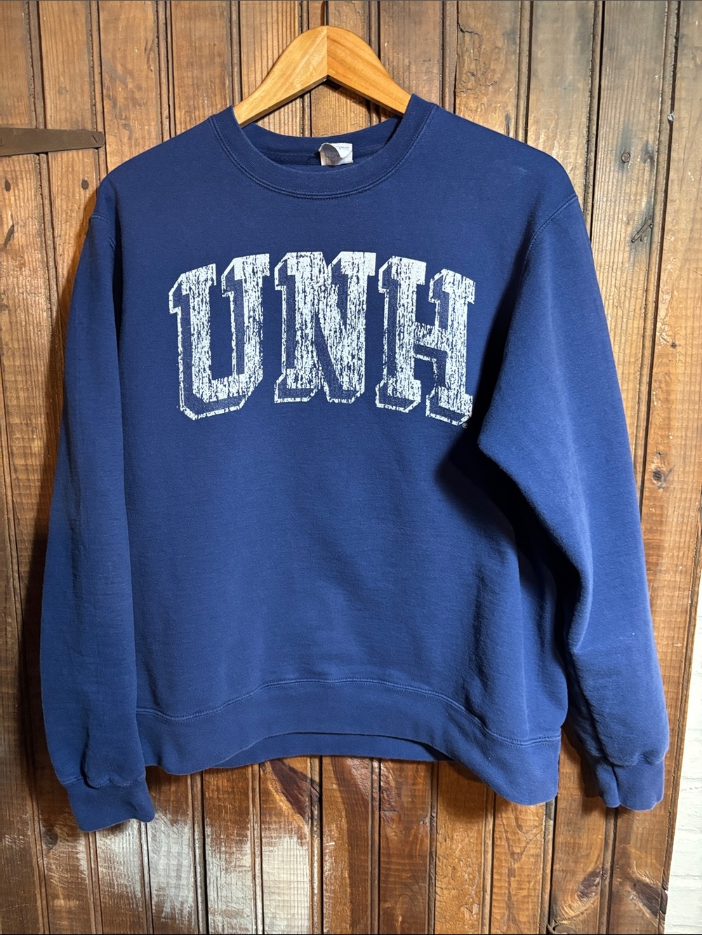University of New Hampshire Navy Blue Crewneck Sweatshirt